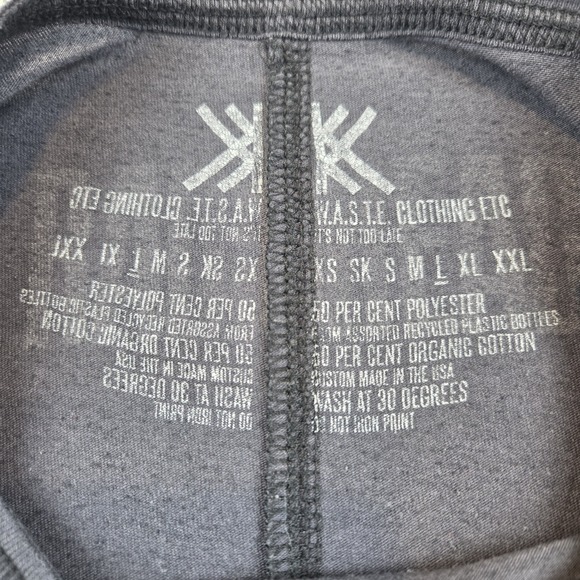 Radiohead Waste Gray Bear Long Sleeve T-Shirt Women's Large Alternative Rock Y2K - Picture 3 of 7